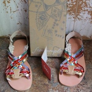 NWT Free People San Juan Huarache Sandal
